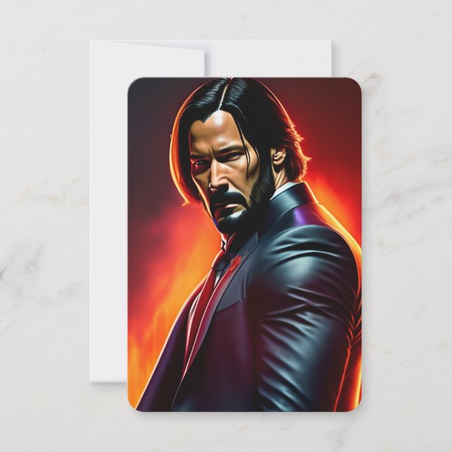 Enkele kaart John Wick. (Voorkant)
