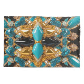 Enkele Kussensloop met Bahamas kleuren (Achterkant)