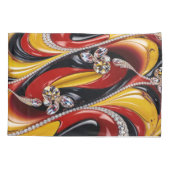 Enkele Kussensloop met Belgische kleuren (Achterkant)