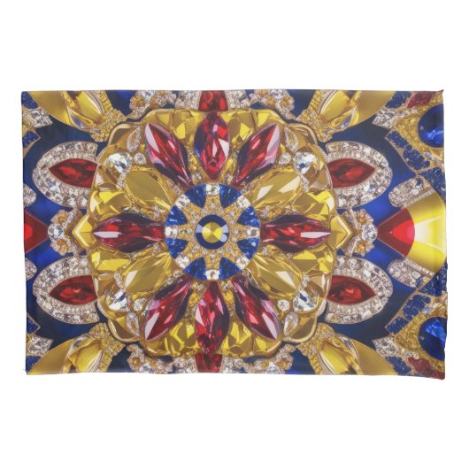 Enkele Kussensloop met Colombia Kleuren (Voorkant)