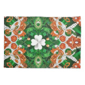 Enkele Kussensloop met Ierse kleuren (Achterkant)