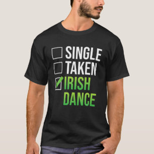 Enkele overgenomen Ierse danser T-shirt
