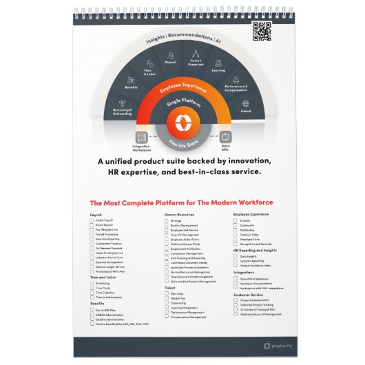 Enkele pagina 18 maanden Kalender, Wit Kalender (Hoes)