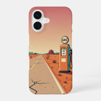 Enkele pompstop iPhone 16 hoesje
