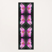 Enkele Roze Kosmos Bloem Abstract Yogamat (Voorkant)
