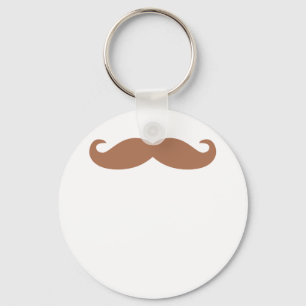enkele snor sleutelhanger