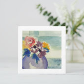 Enkele wenskaart kaart (Staand voorkant)