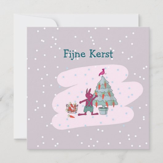 Enkele wenskaart kaart (Voorkant)