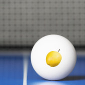 Enkelgele appel pingpongballen (Net)