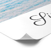 Enkelgele narcis poster (Hoek)