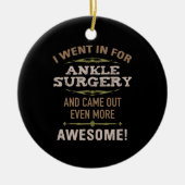 Enkeloperatie herstel Humor Keramisch Ornament (Voorkant)