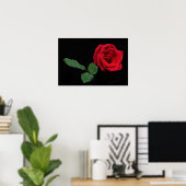 Enkelroze Poster (Thuiskantoor)