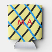 Enkelvoudig gram add your name letter man t blikjeskoeler (Achterkant)