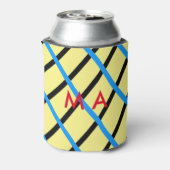 Enkelvoudig gram add your name letter man t blikjeskoeler (Blikje Achterkant)