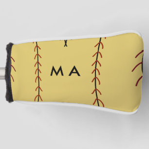 Enkelvoudig gram add your name letter man t golfheadcover