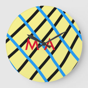 Enkelvoudig gram add your name letter man t grote klok