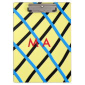 Enkelvoudig gram add your name letter man t klembord (Voorkant)