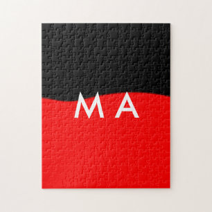 Enkelvoudig gram add your name letter man t legpuzzel