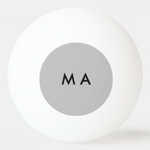 Enkelvoudig gram add your name letter man t pingpongballen