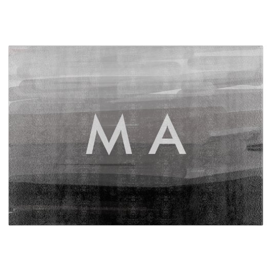 Enkelvoudig gram add your name letter man t snijplank (Voorkant)