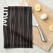 Enkelvoudig gram add your name letter man t theedoek (Quarter Fold)