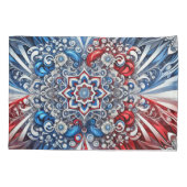 Enkelvoudige Kussensloop met Franse kleuren (Achterkant)