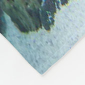 Enkelvoudige zwaardvis fleece deken (Hoek)