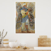 Enki The Annunaki Poster (Keuken)