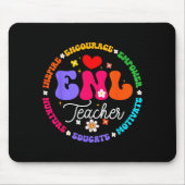 Enl Teacher Squad English New Language Squad Crew Muismat (Voorkant)