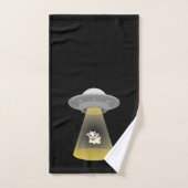 Enlèvement d'Aliens (Serviette à main)