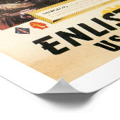 Enlist Now - US Marine Corps Poster (Hoek)