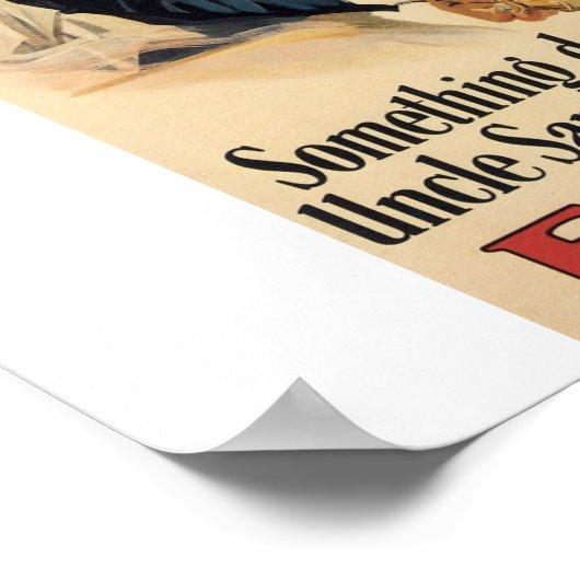 "Enlist" Old Uncle Sam U.S. Military Poster (Coin)