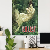 Enlist Poster (Thuiskantoor)
