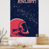 Enlist,  ruimte poster (Keuken)