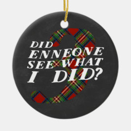 Enneagram 3 Kerstthema Ornament