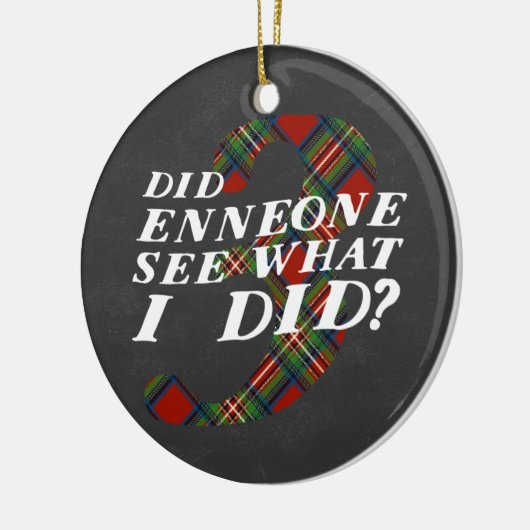 Enneagram 3 Kerstthema Ornament (Links)