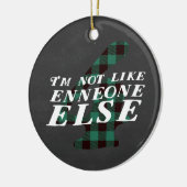 Enneagram 4 Kerstthema Ornament (Links)