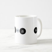 Enneagram 9w8 Mug (Devant droit)