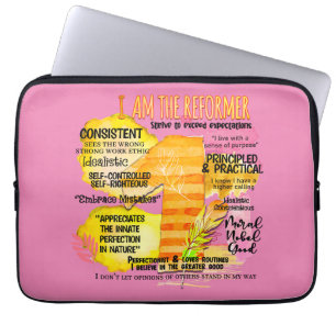 Enneagram type 1 - ik ben de hervormer laptop sleeve