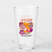 Enneagram type 3 - ik ben de ontvanger glas (Voorkant)