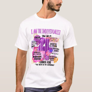 Enneagram type 4 - Ik ben de individuele T-shirt