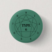 Enneagram Type 6 Button (Voorkant)