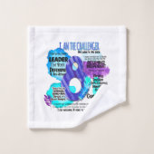 Enneagram Type 8 - Je Suis Le Challenger (Gant de toilette)