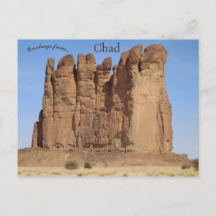 Ennedi Mountains Chad Briefkaart
