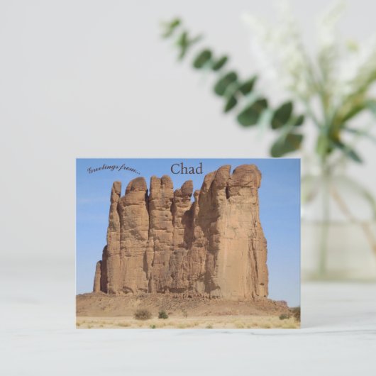 Ennedi Mountains Chad Briefkaart (Staand voorkant)