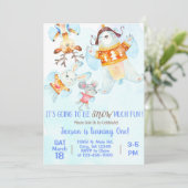 Enneiger beaucoup amusant garçon invitation d'anni (Debout devant)