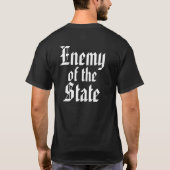 Ennemi du T-shirt d'état (Dos)