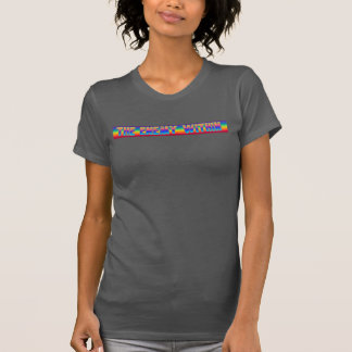 ENNEMI EN T-shirt arc-en-ciel