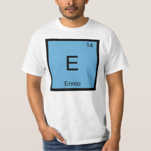 Ennienaam Chemistry Element Periodieke Tabel T-shirt