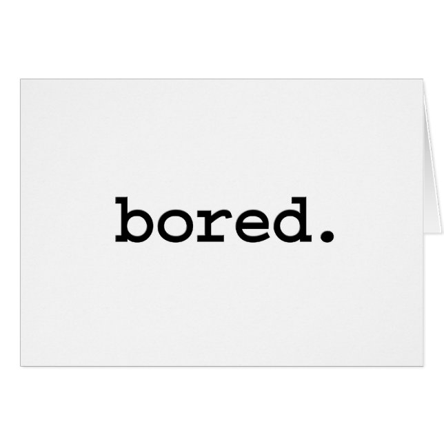 ennuyé (Devant horizontal)